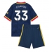 Maillot de foot Arsenal Riccardo Calafiori #33 Extérieur vêtements enfant 2026-27 Manches Courtes (+ pantalon court)